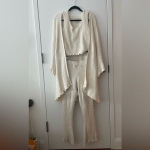 Very cozy fleece loungewear set